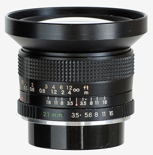 YASHICA ML 21 mm f/3.5 - Review - Test - Prueba